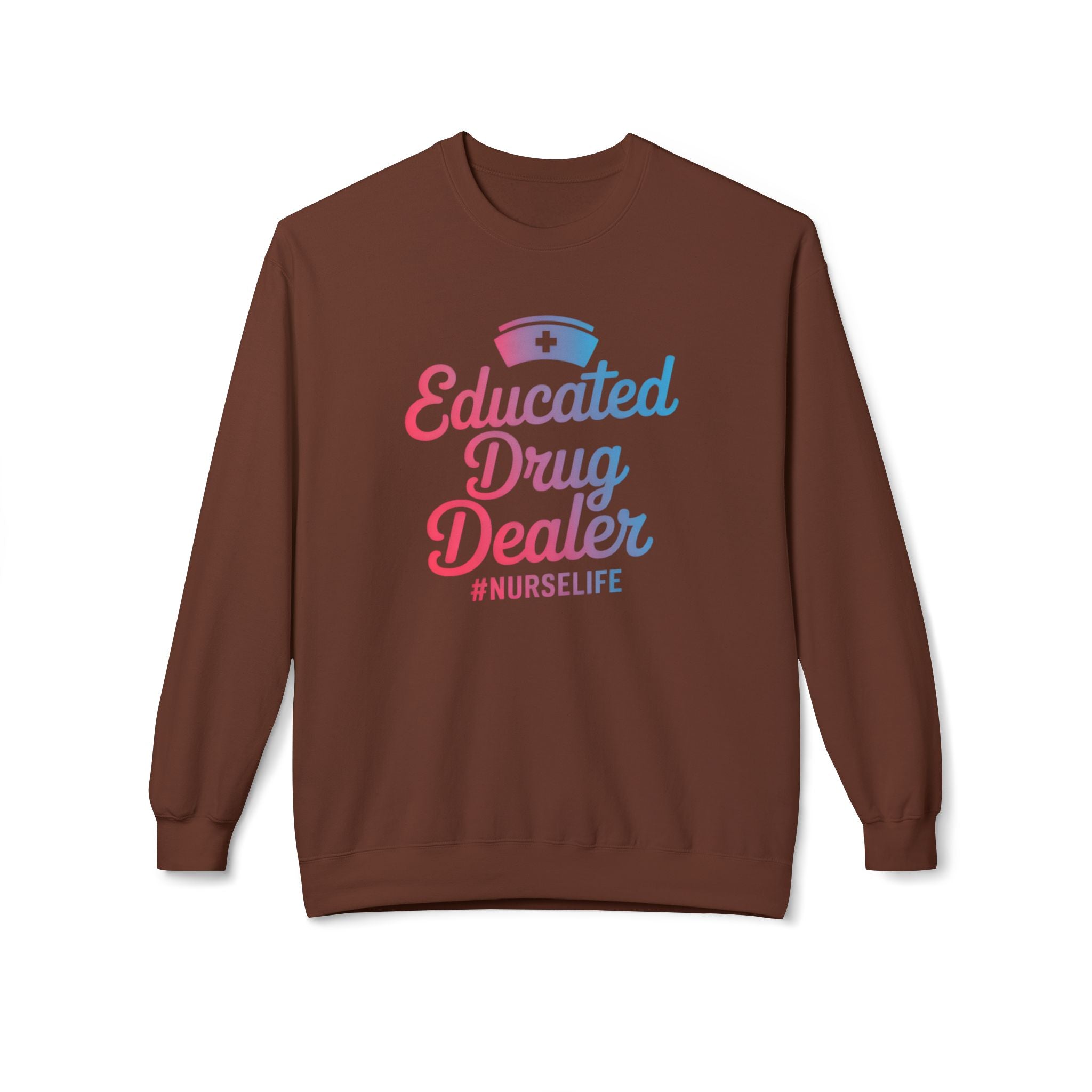 Educated Midweight Softstyle Fleece Crewneck Sweatshirt
