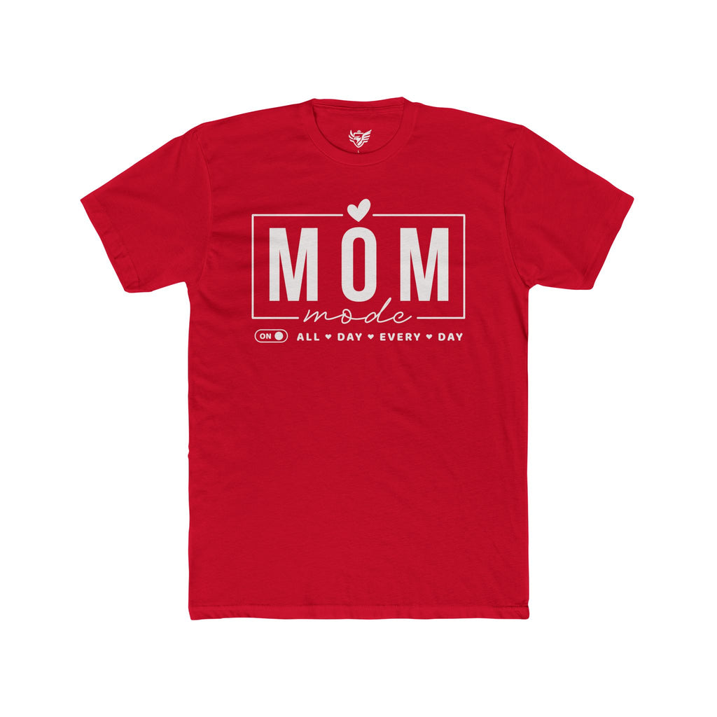 Mom Mode Cotton Crew Tee