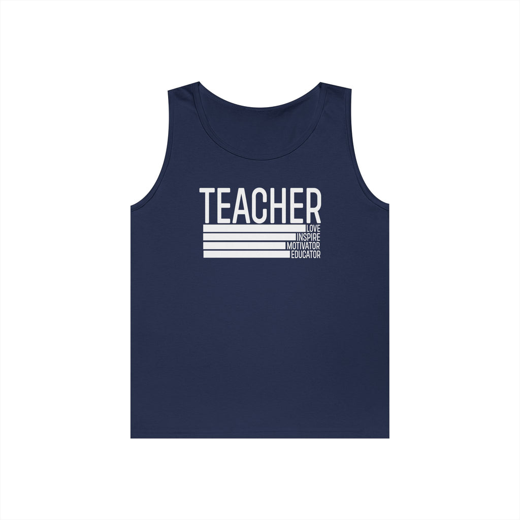 Teacher Heavy Cotton Tank Top