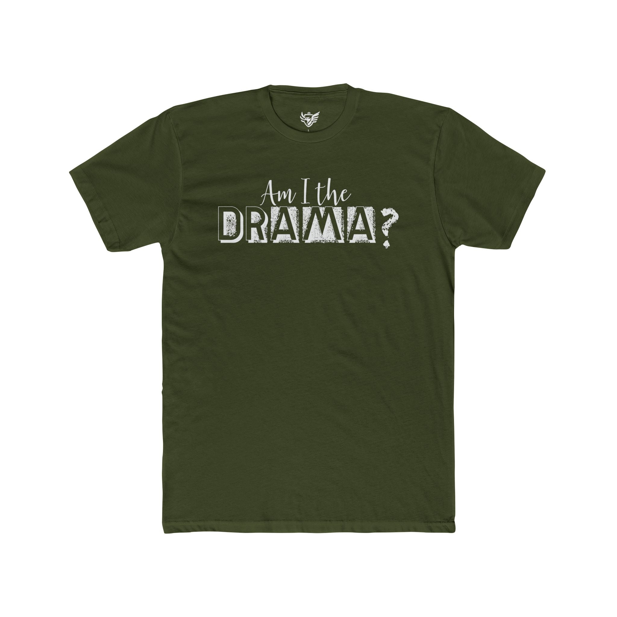 Drama Cotton Crew Tee