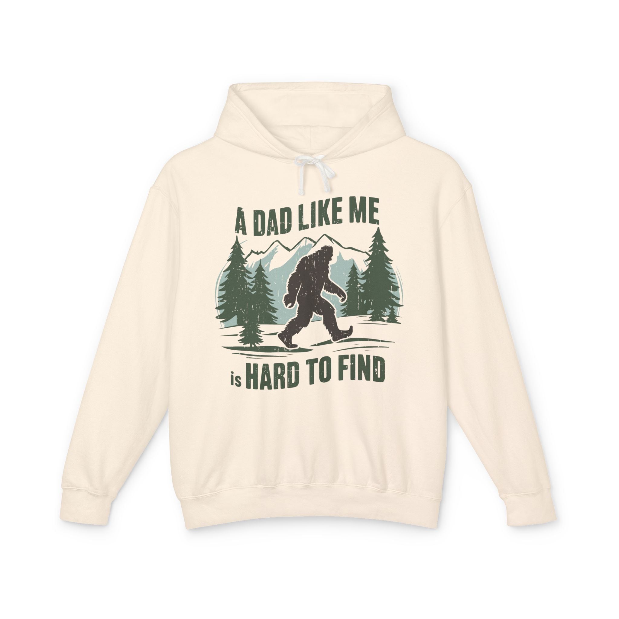 Hard to Find Dad Lightweight Hooded Sweatshirt