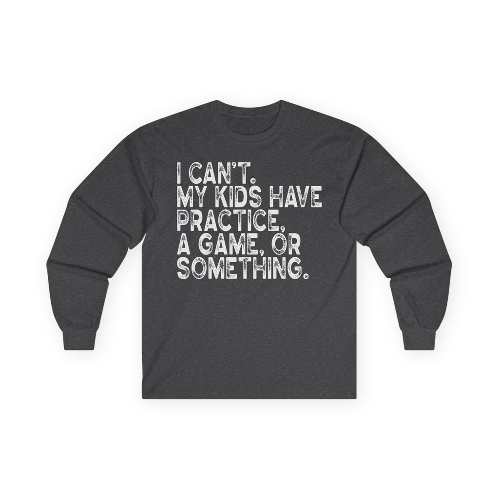 Busy Parents Cotton Long Sleeve Tee