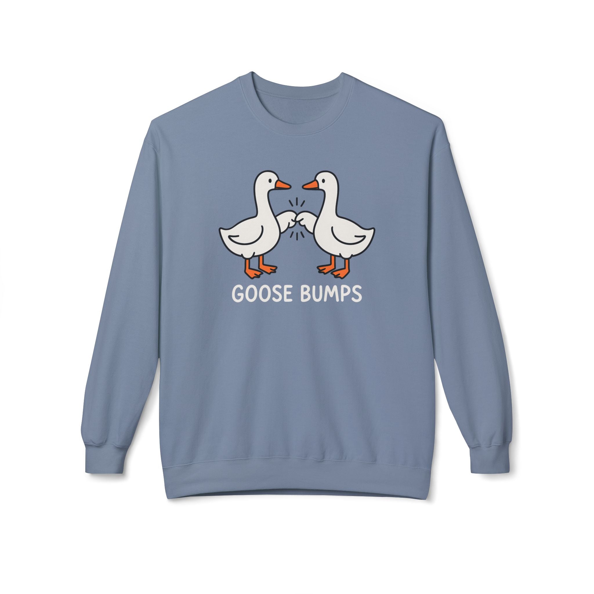 Goose Bumps Midweight Softstyle Fleece Crewneck Sweatshirt