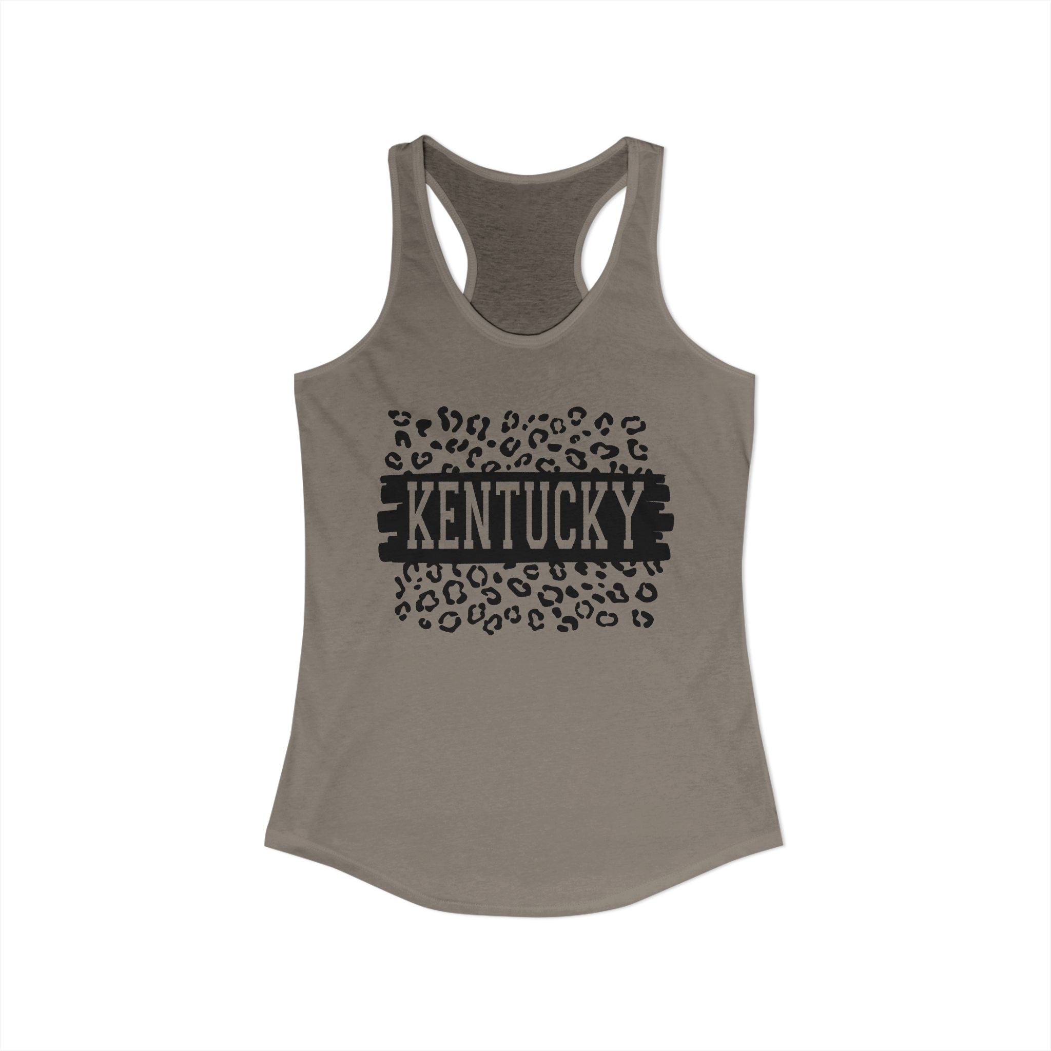 Women's KY Leopard Ideal Racerback Tank