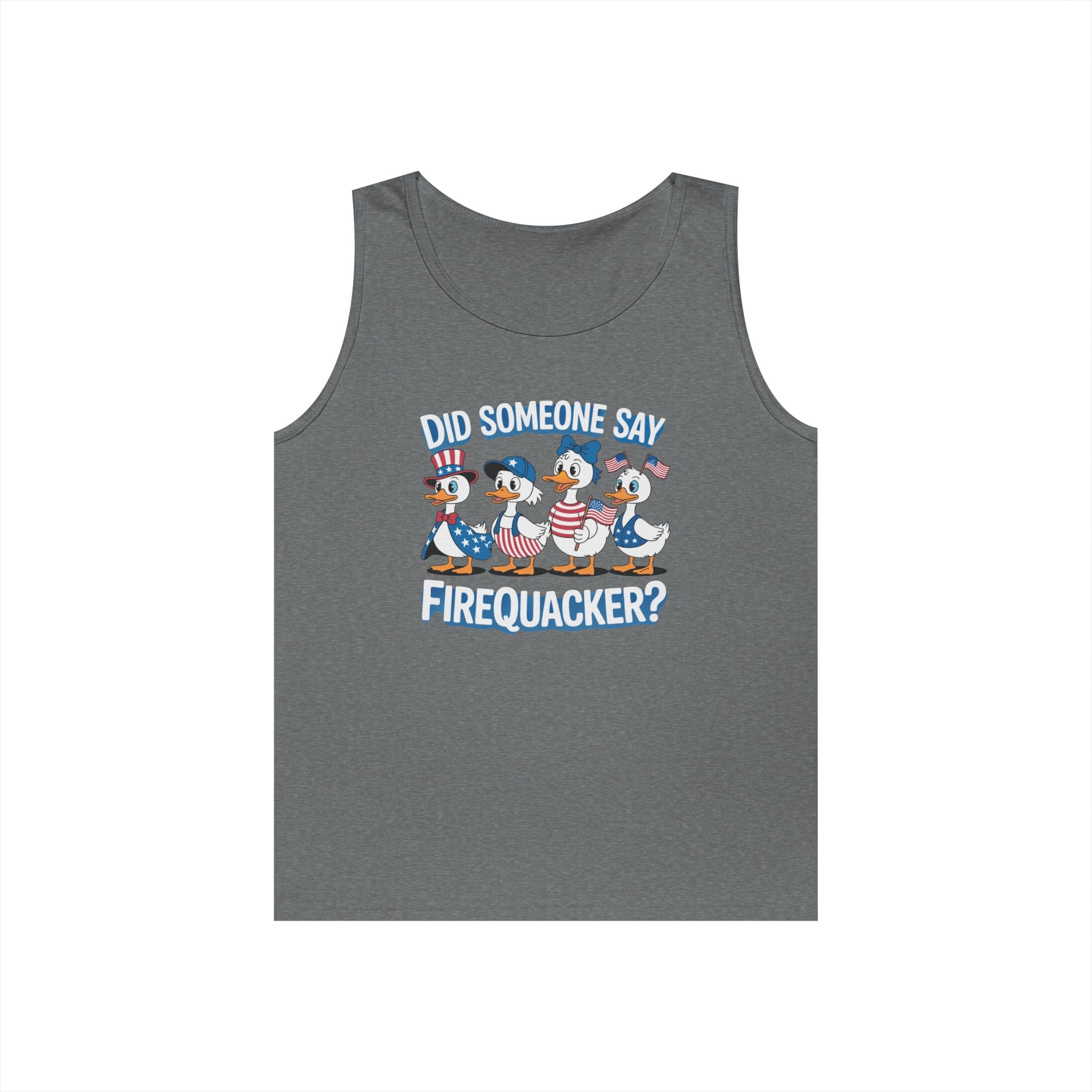 Firequackers Heavy Cotton Tank Top