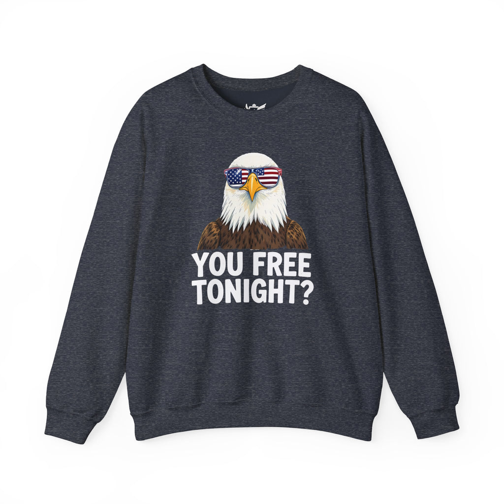 You Free Tonight? Heavy Blend™ Crewneck Sweatshirt