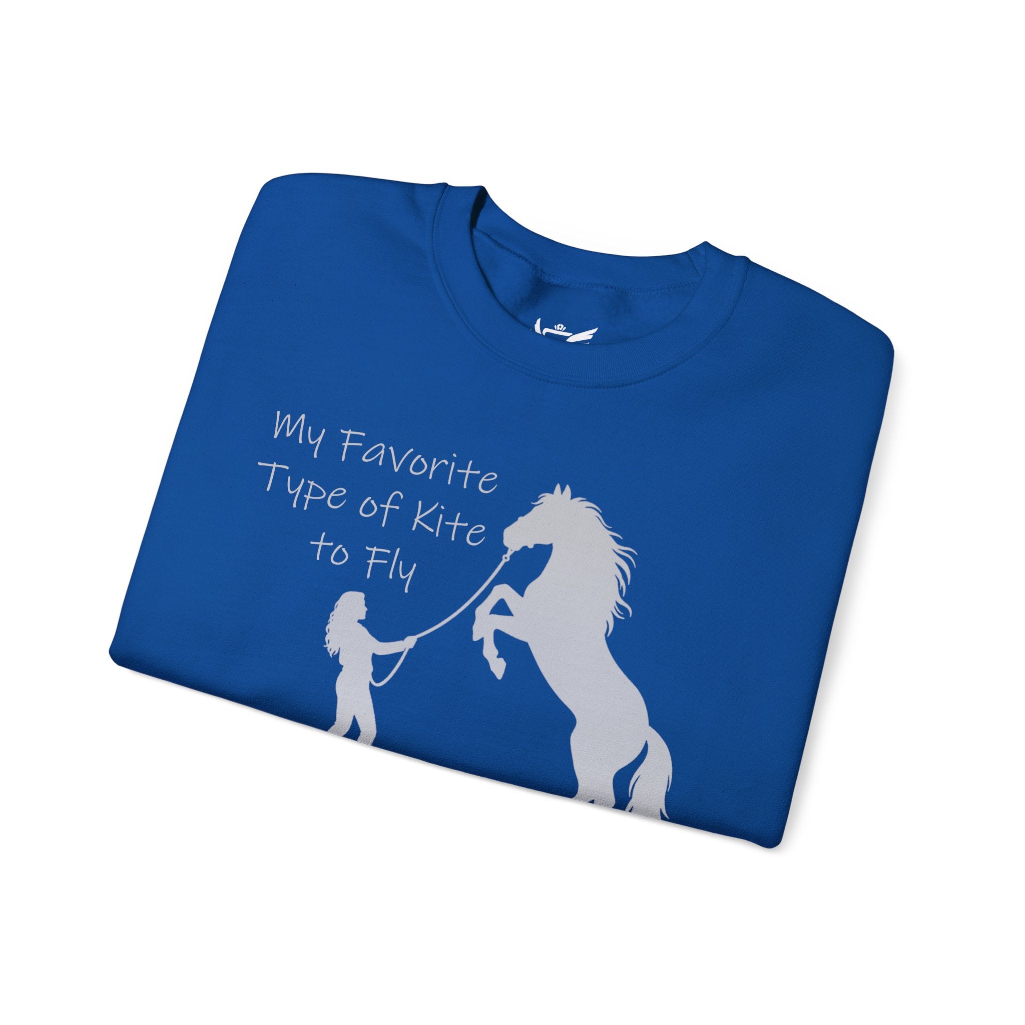 My Favorite Type of Kite Heavy Blend™ Crewneck Sweatshirt