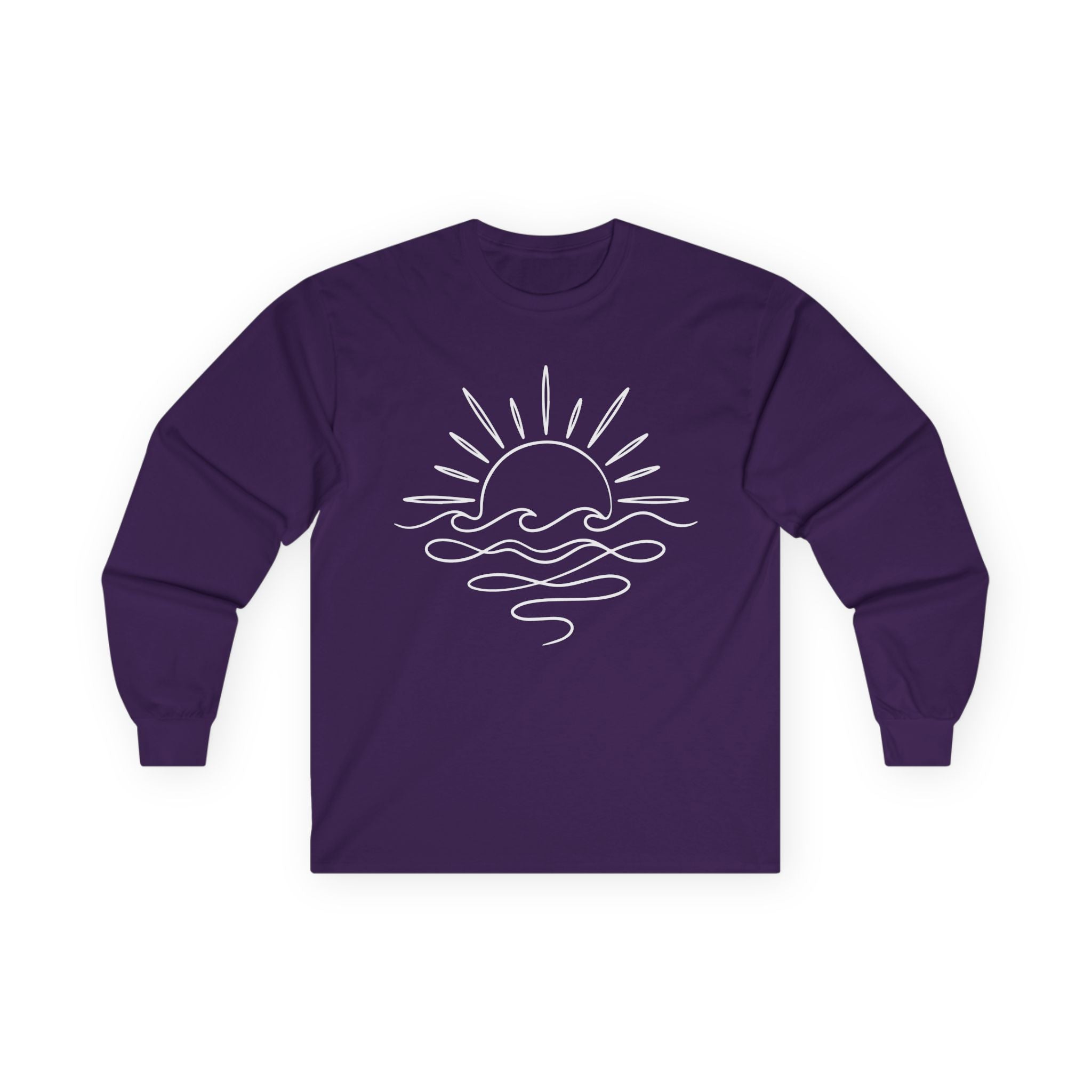 Sunny Sea Cotton Long Sleeve Tee