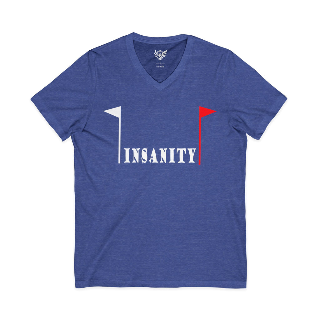 Insanity Jersey Short Sleeve V-Neck Tee