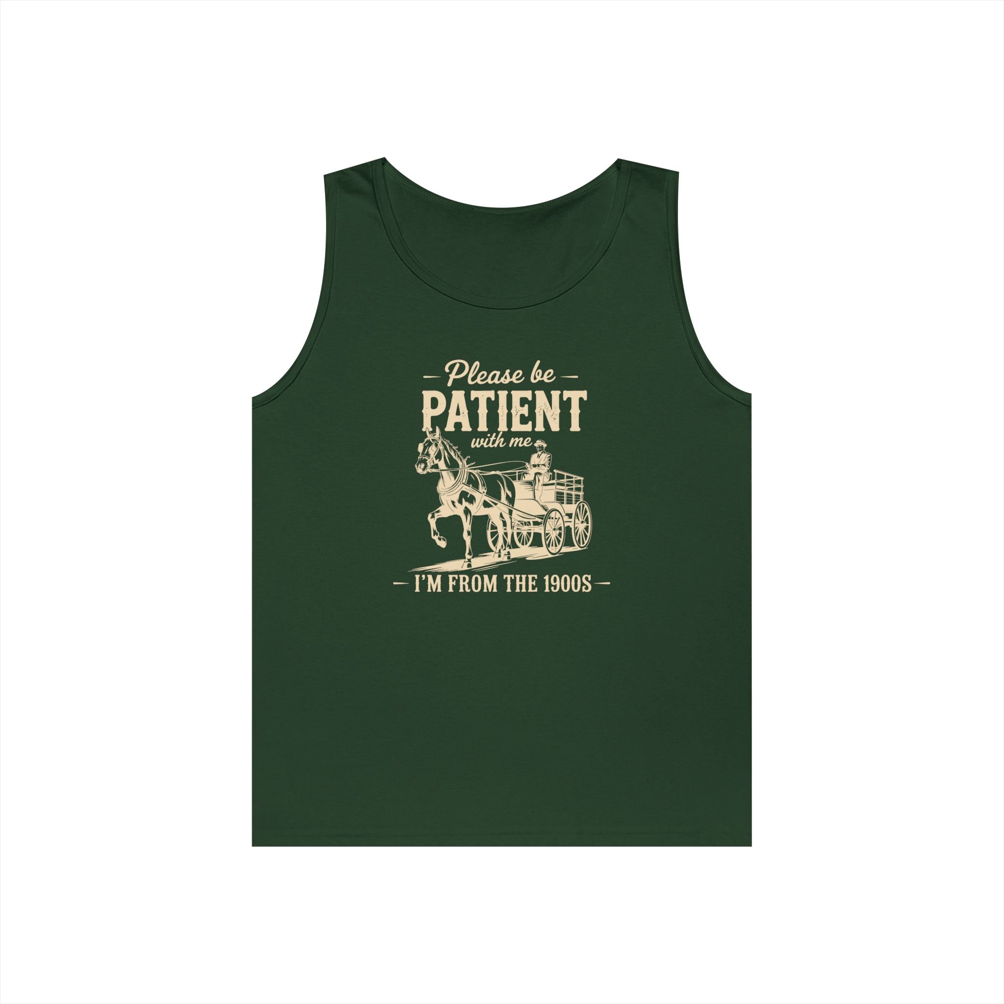 Please Be Patient With Me I'm From the 1900s Heavy Cotton Tank Top
