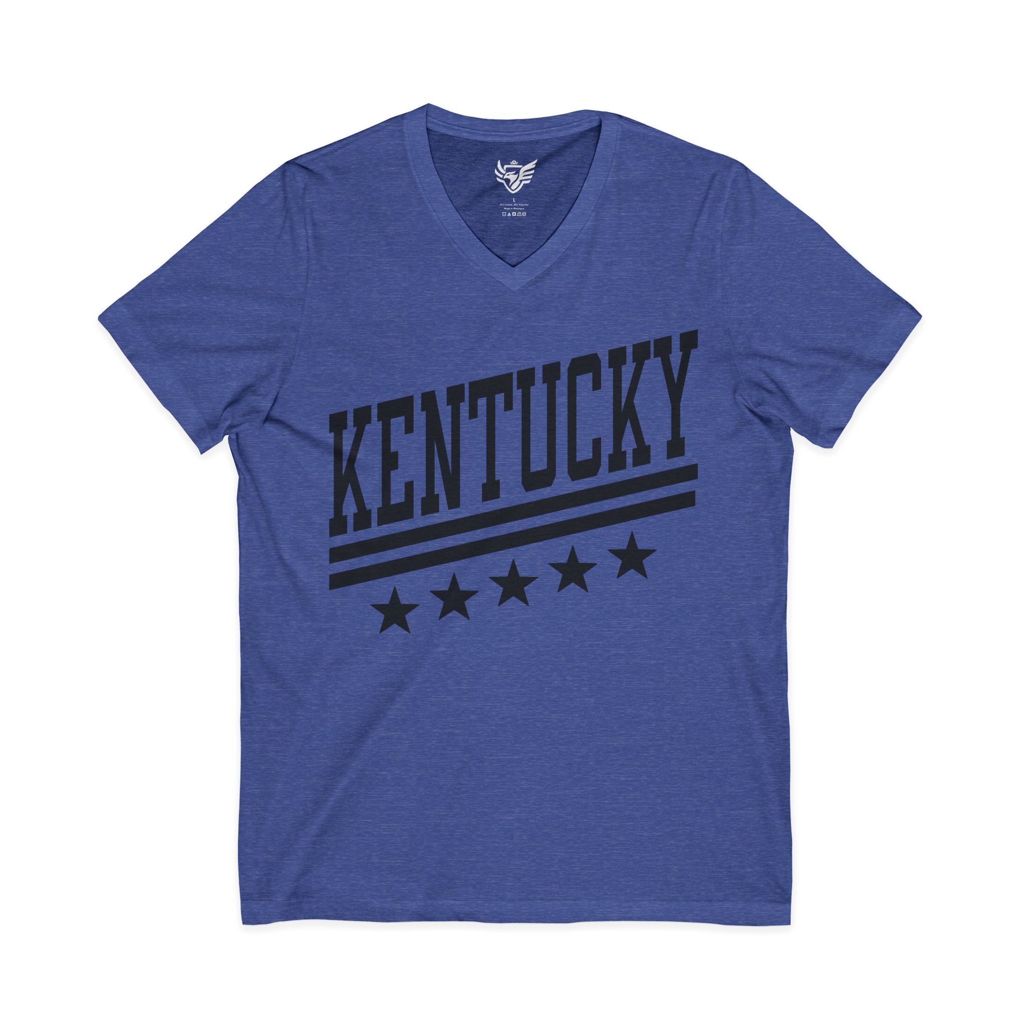 KY 5 Star Jersey Short Sleeve V-Neck Tee