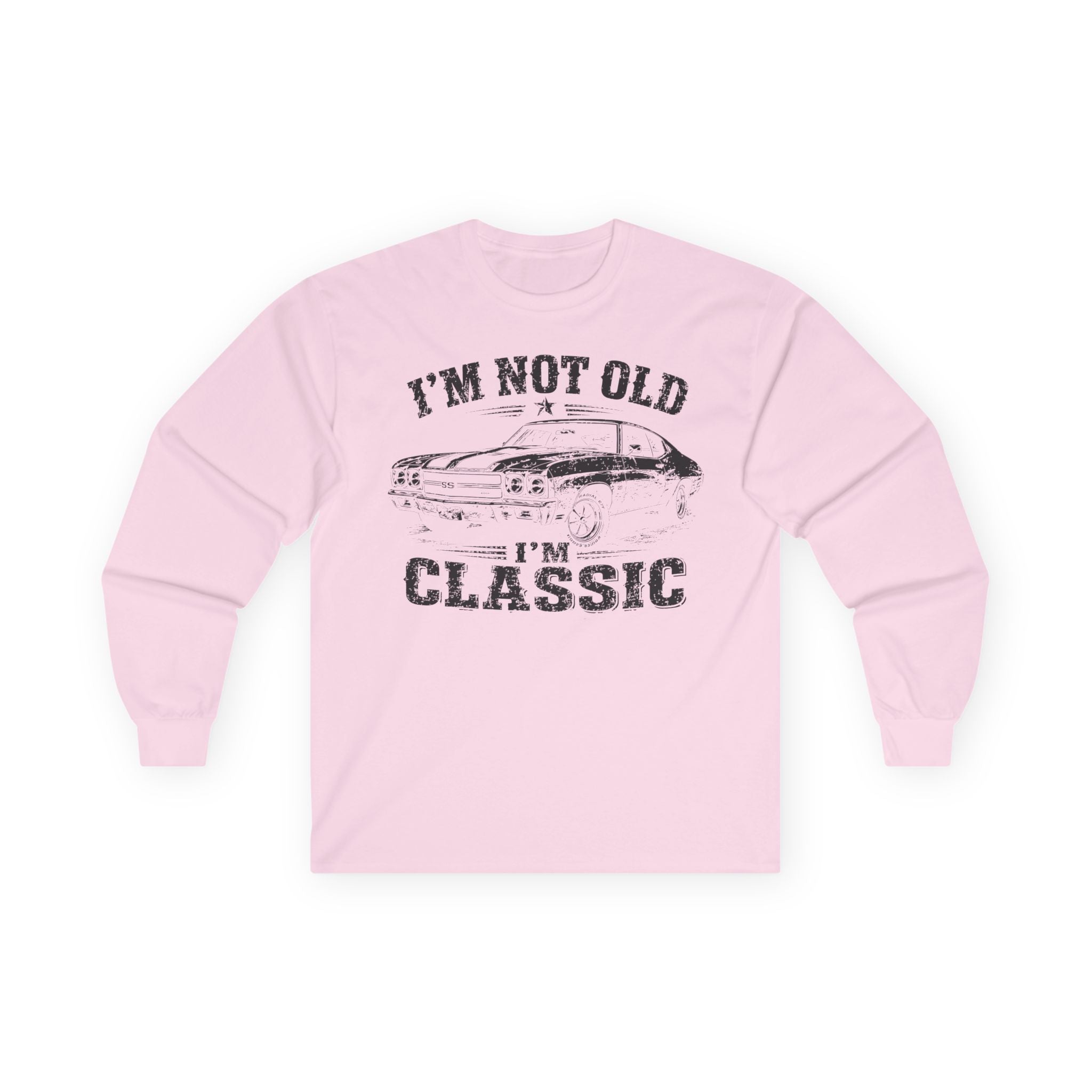 Not Old, Classic Cotton Long Sleeve Tee