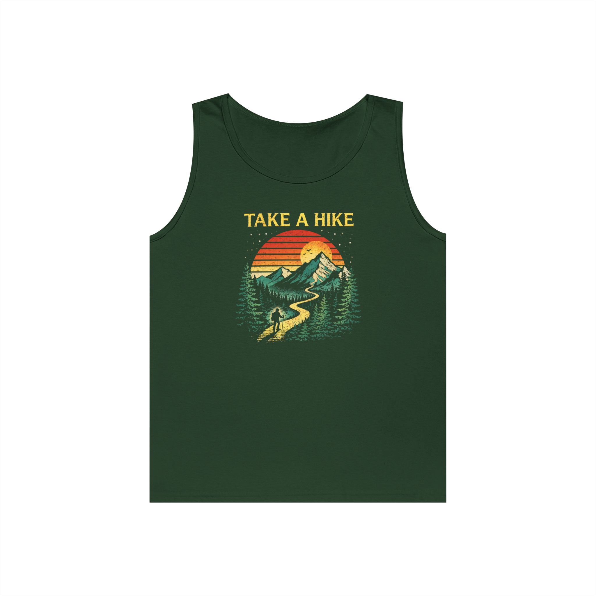 Take A Hike Heavy Cotton Tank Top