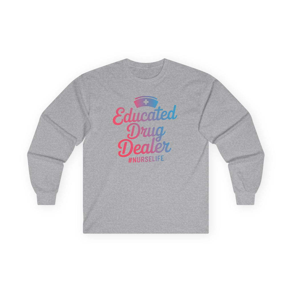 Educated Cotton Long Sleeve Tee