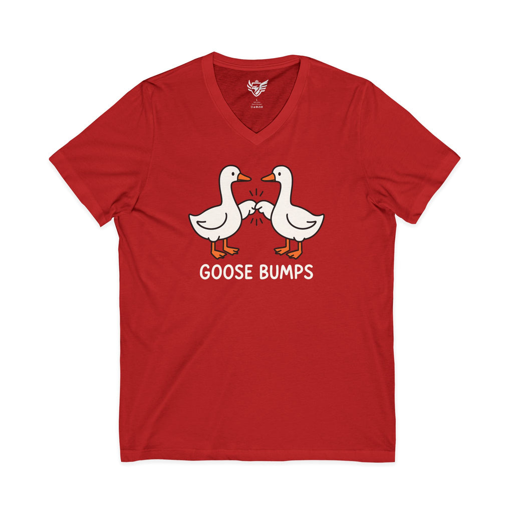 Goose Bumps Jersey Short Sleeve V-Neck Tee