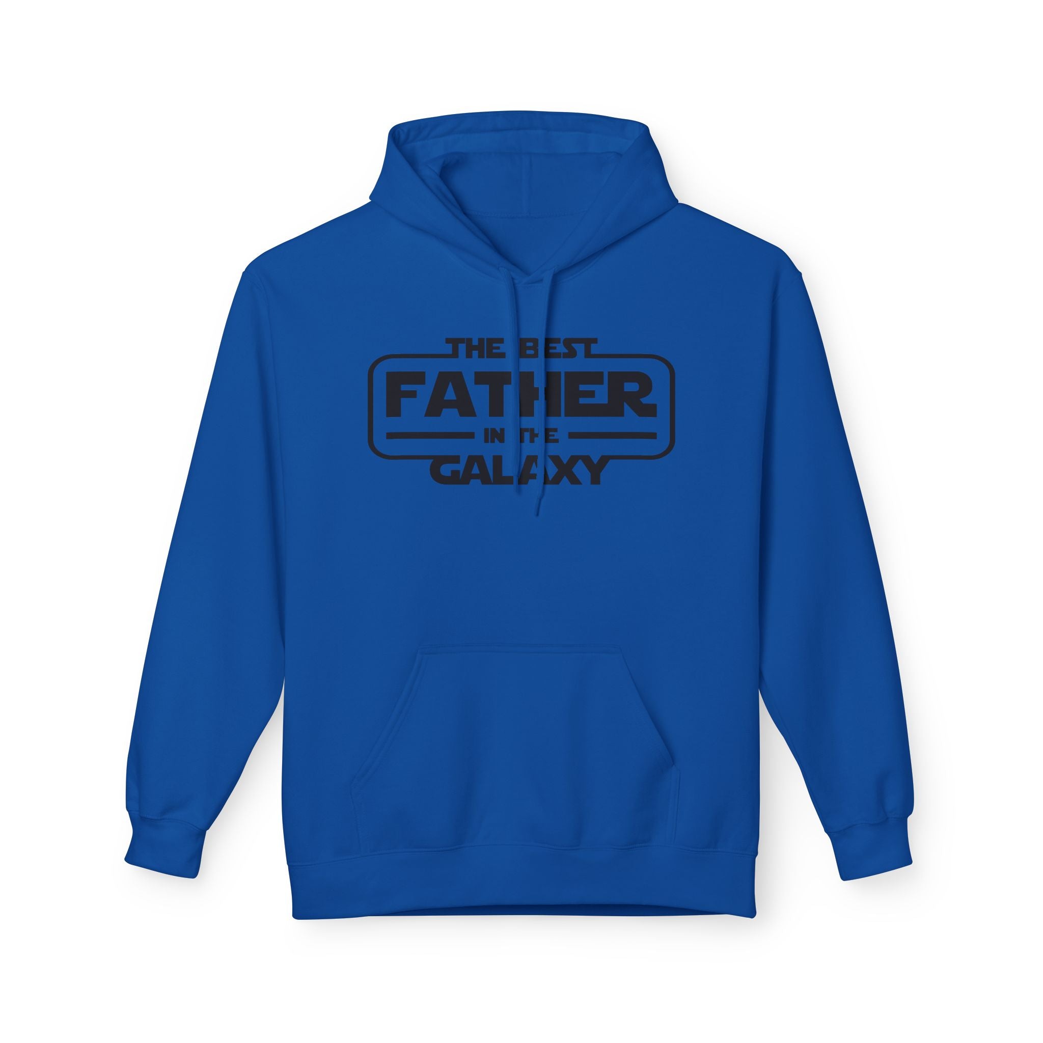 The Best Father in the Galaxy Midweight Softstyle Fleece Hoodie