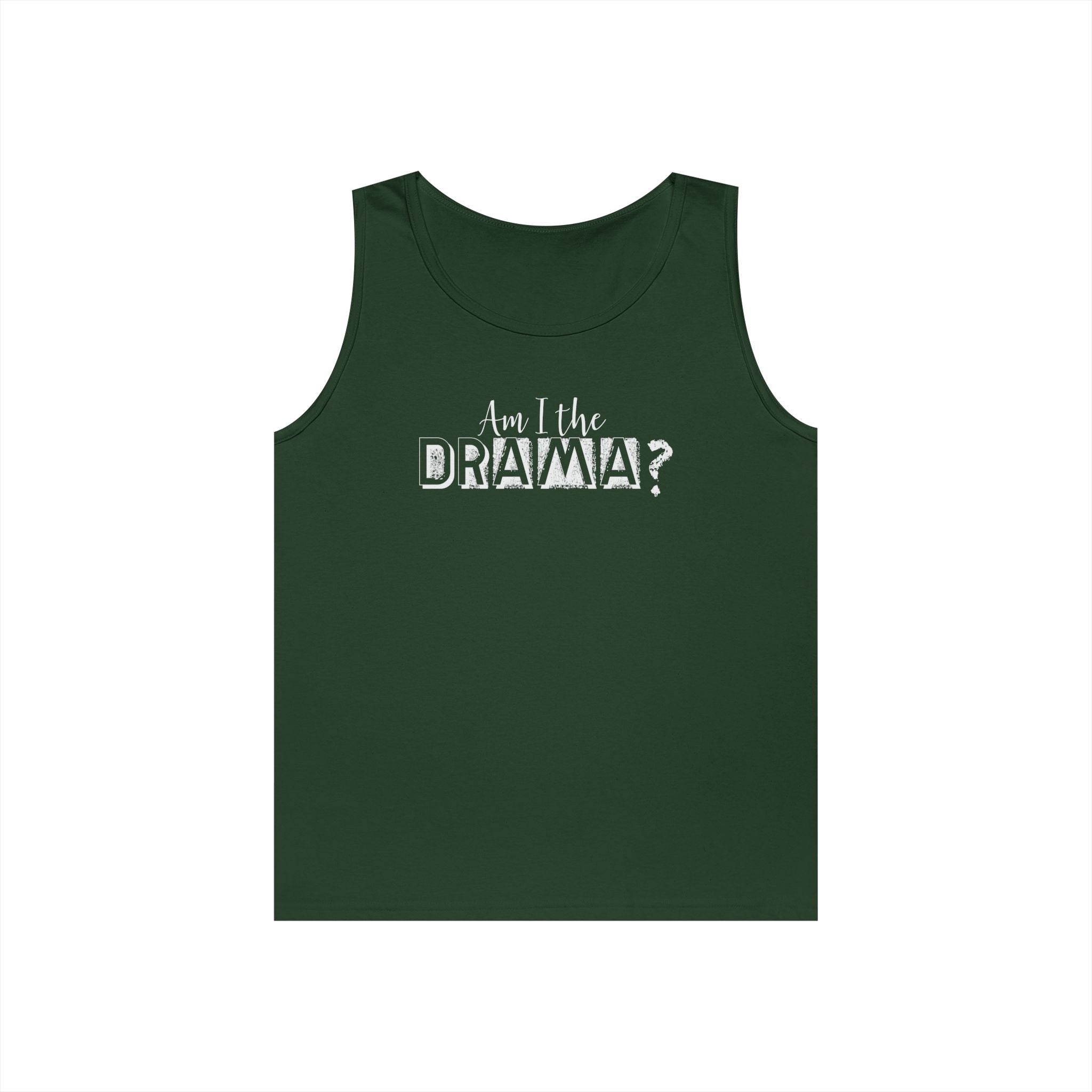 Drama Heavy Cotton Tank Top
