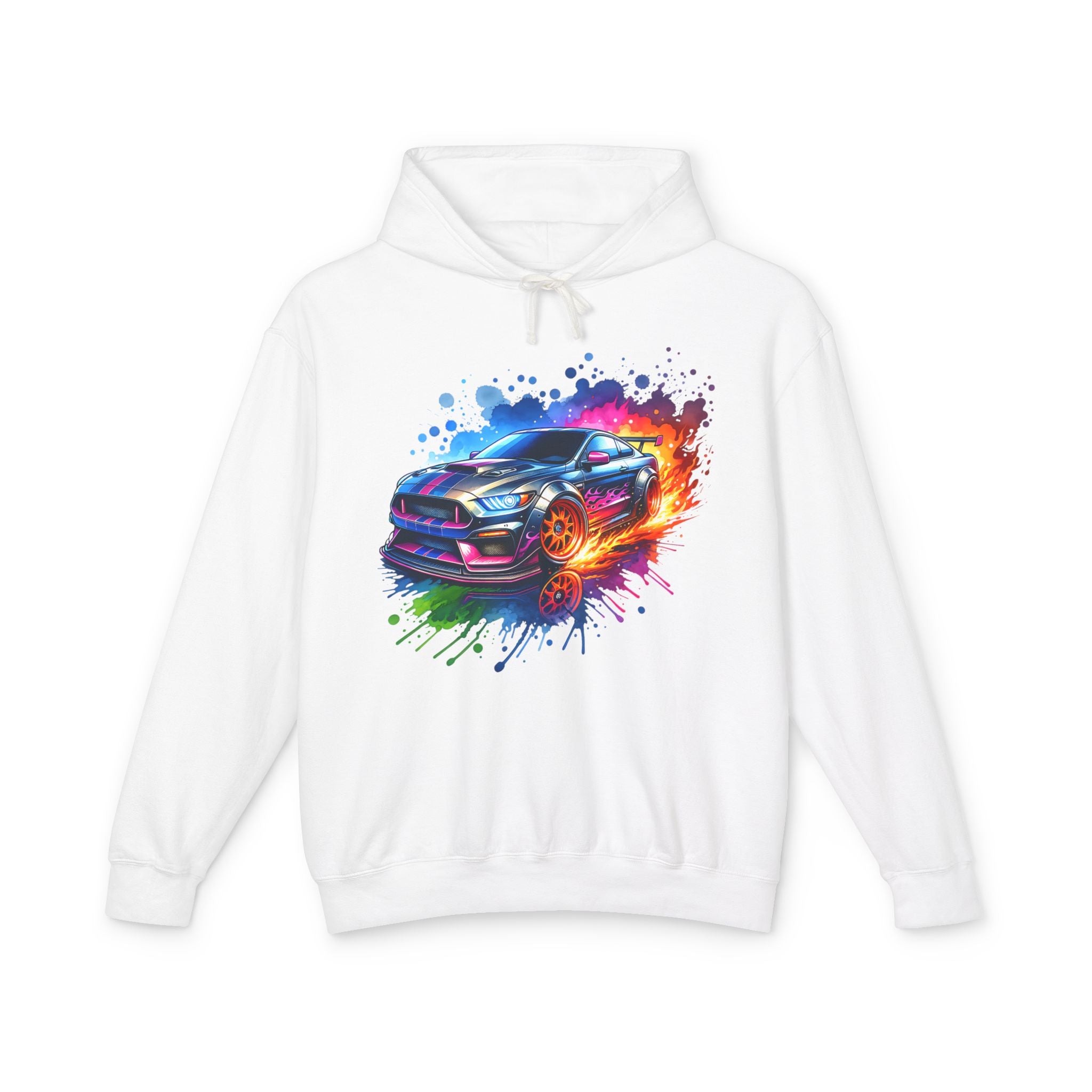 Colorblast Vroom Lightweight Hooded Sweatshirt