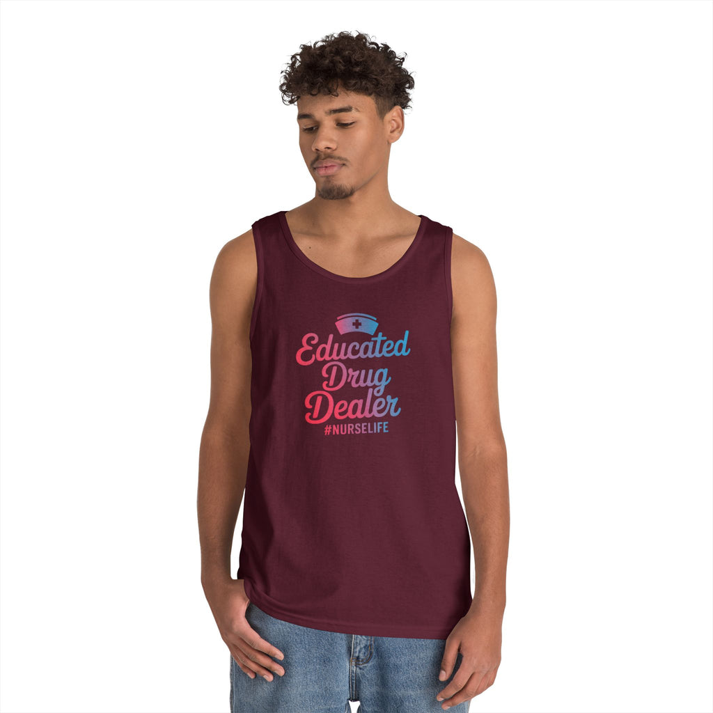 Educated Heavy Cotton Tank Top