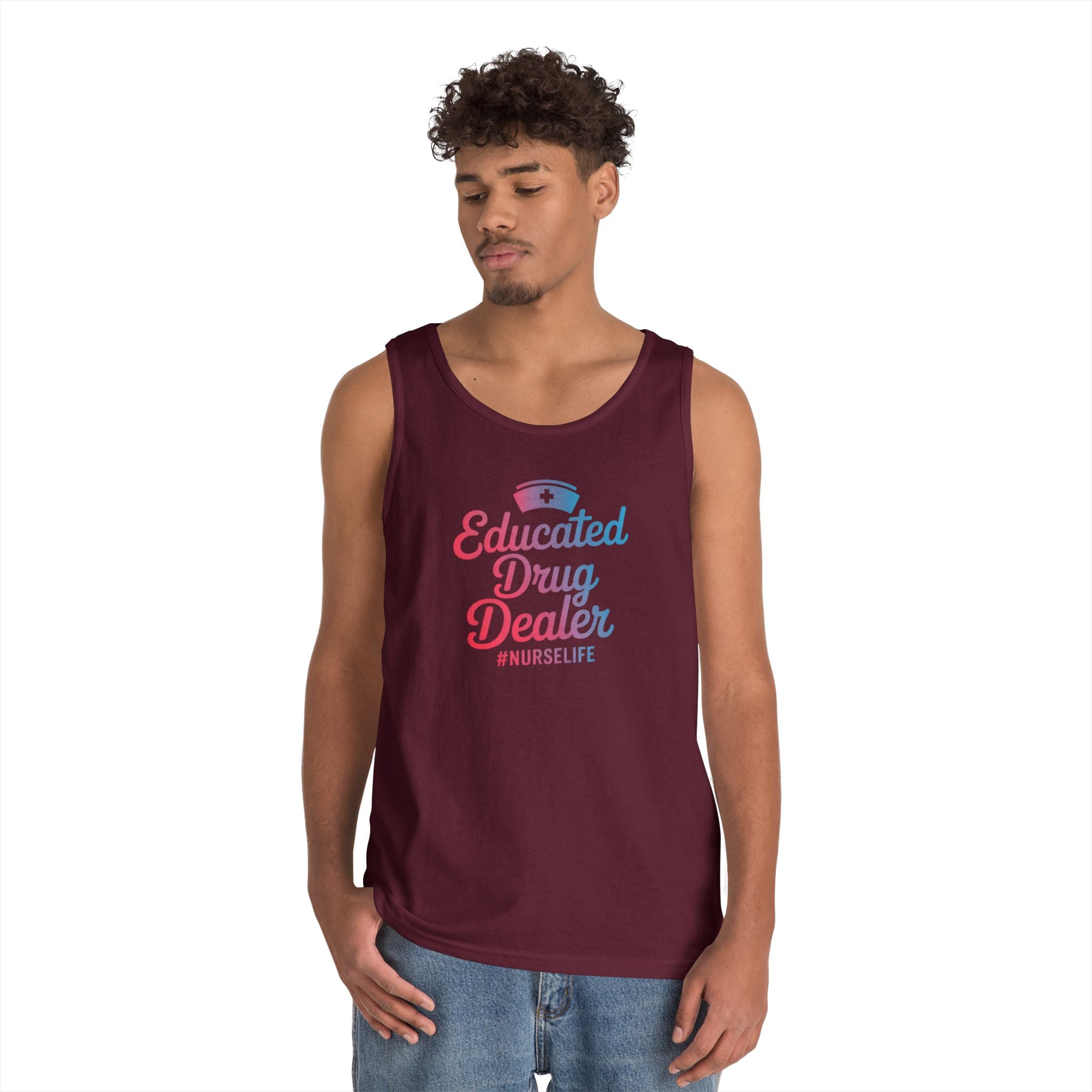Educated Heavy Cotton Tank Top