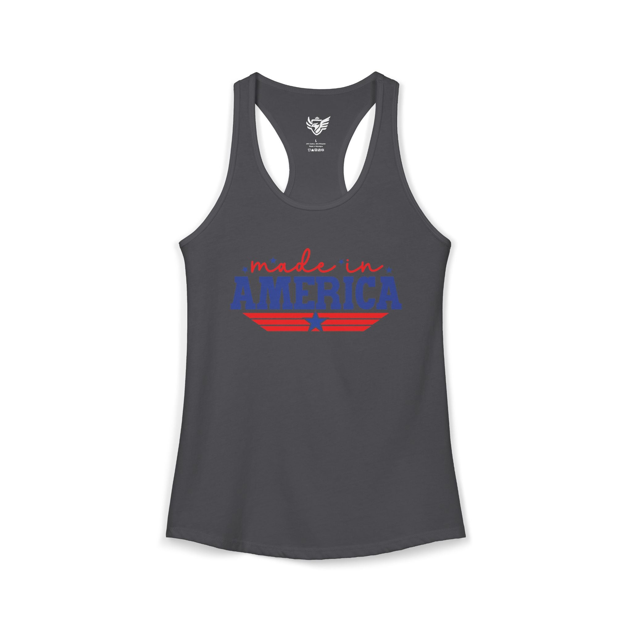 Made In America Ideal Racerback Tank