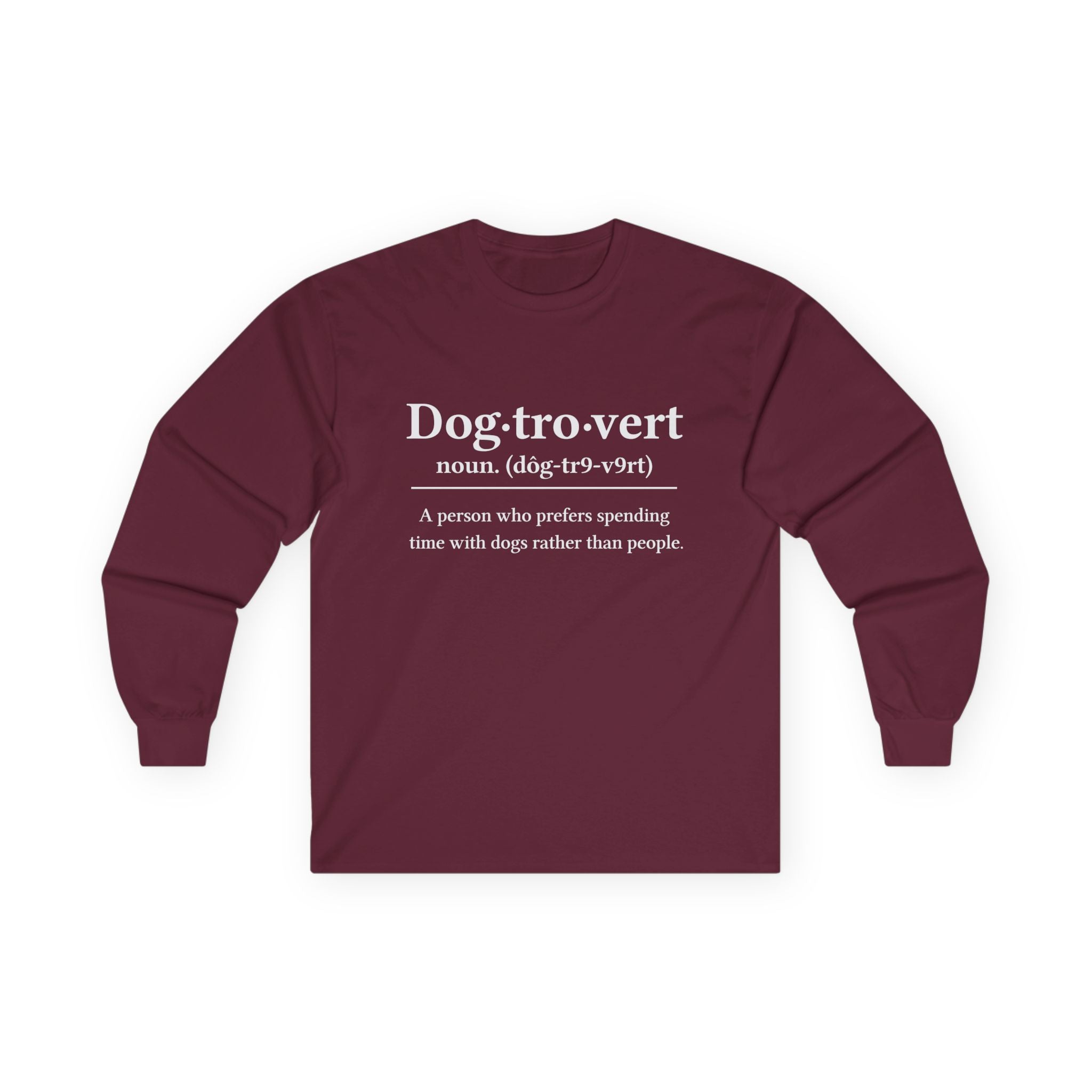 Dog-Tro-Vert Cotton Long Sleeve Tee