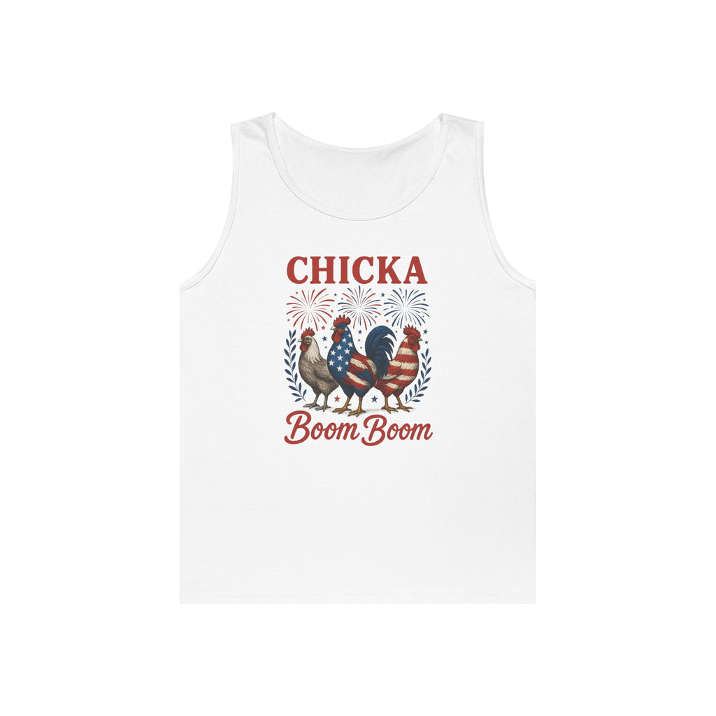 Chicka Boom Boom Heavy Cotton Tank Top