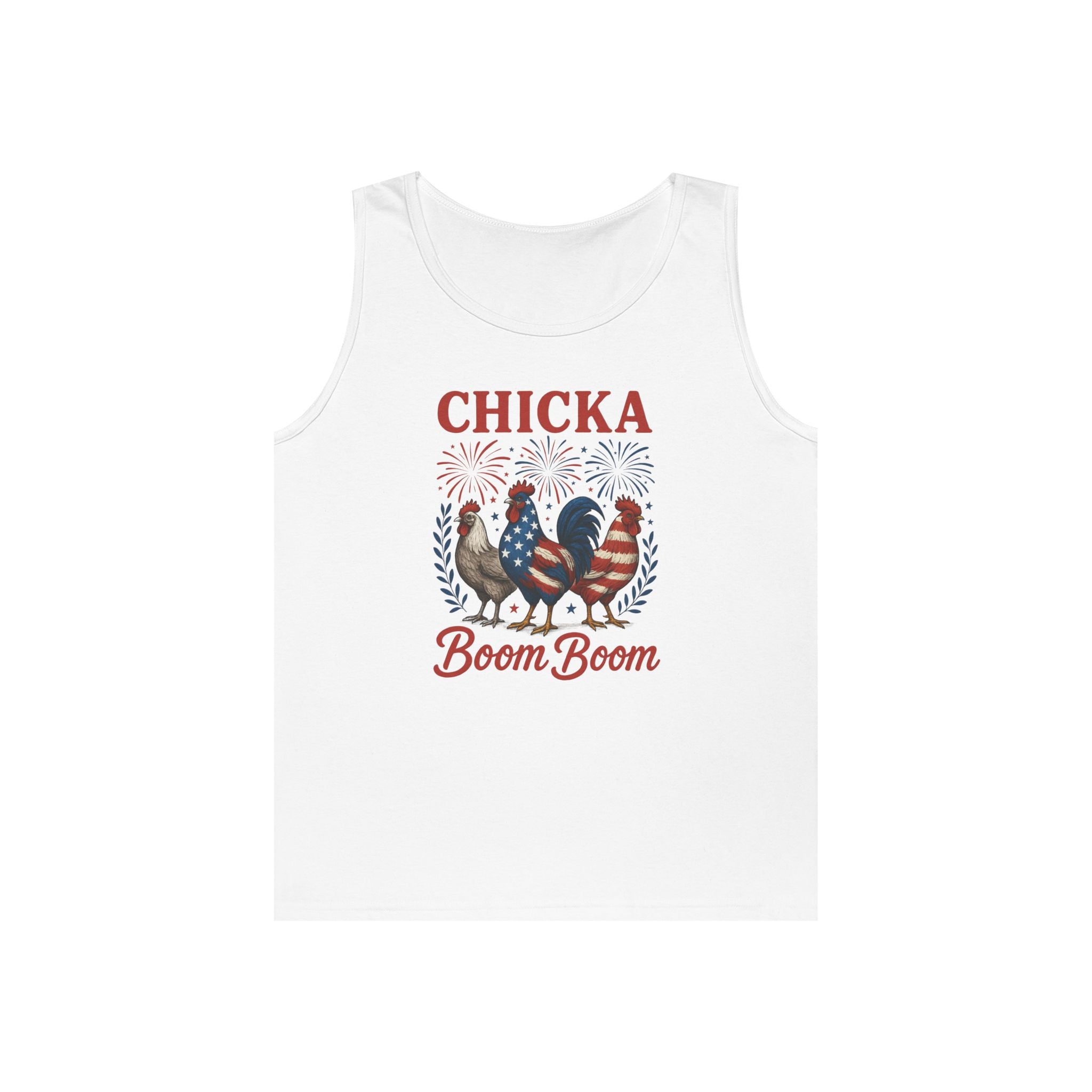 Chicka Boom Boom Heavy Cotton Tank Top