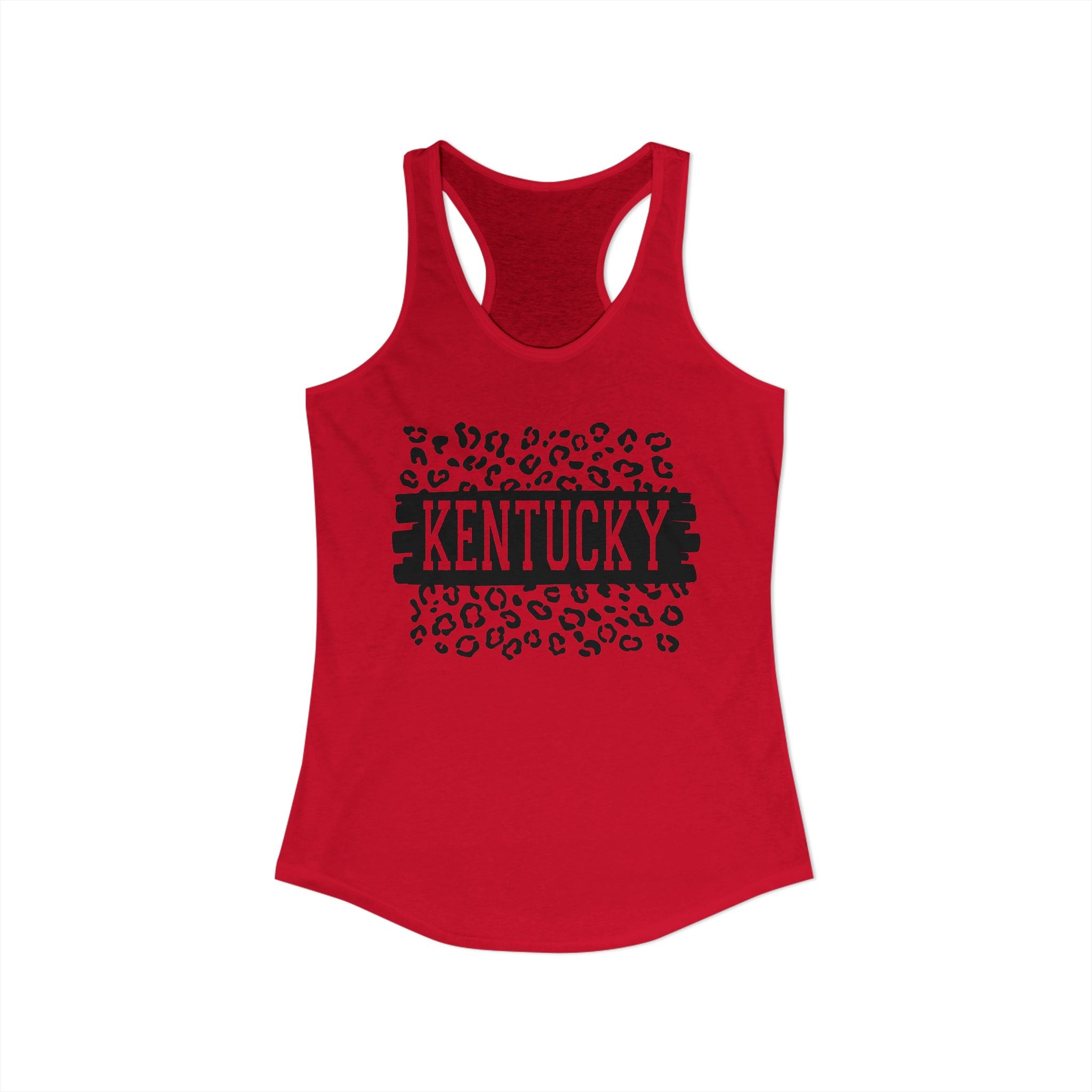 Women's KY Leopard Ideal Racerback Tank