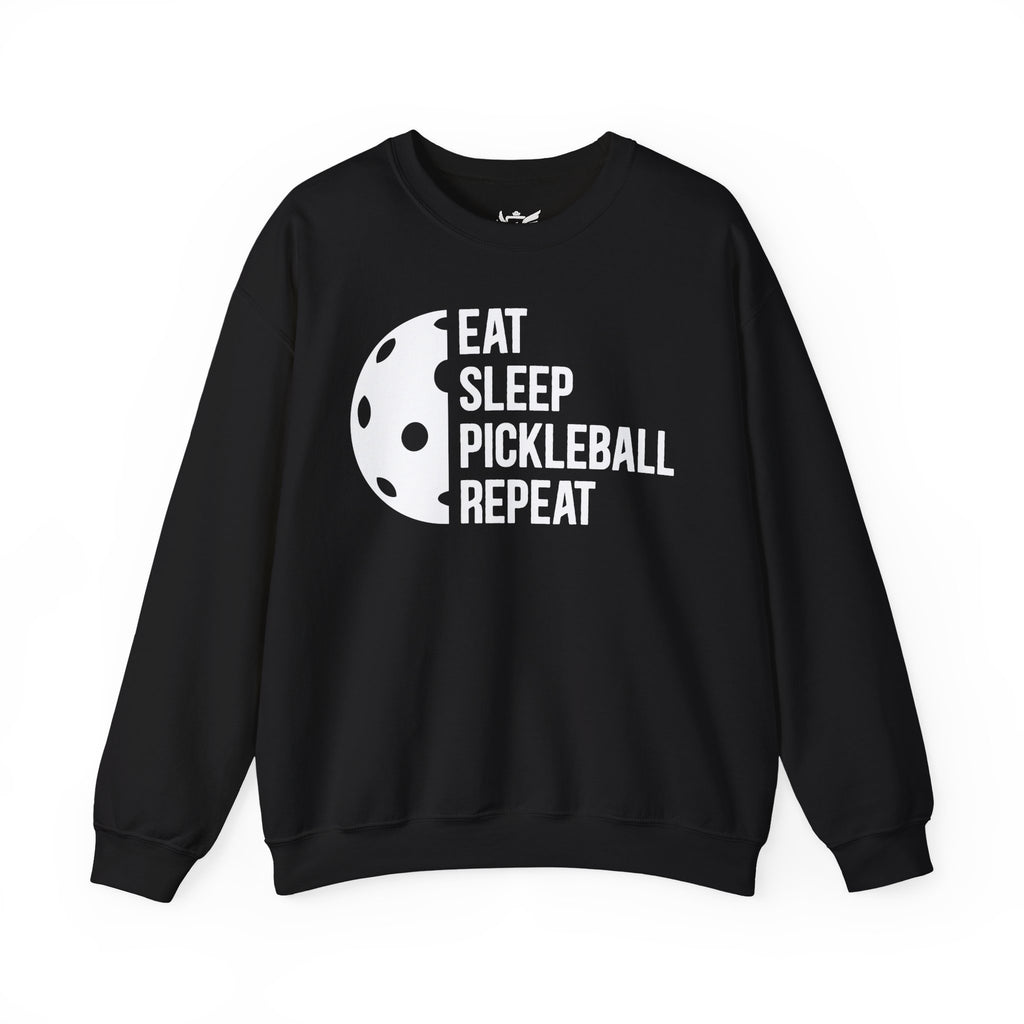 Eat Sleep Pickleball Repeat Heavy Blend™ Crewneck Sweatshirt