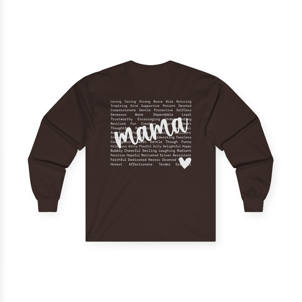 Mama Cotton Long Sleeve Tee