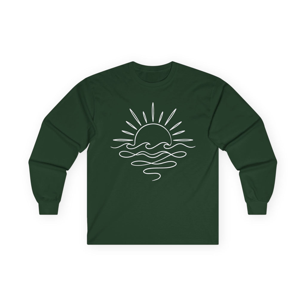 Sunny Sea Cotton Long Sleeve Tee