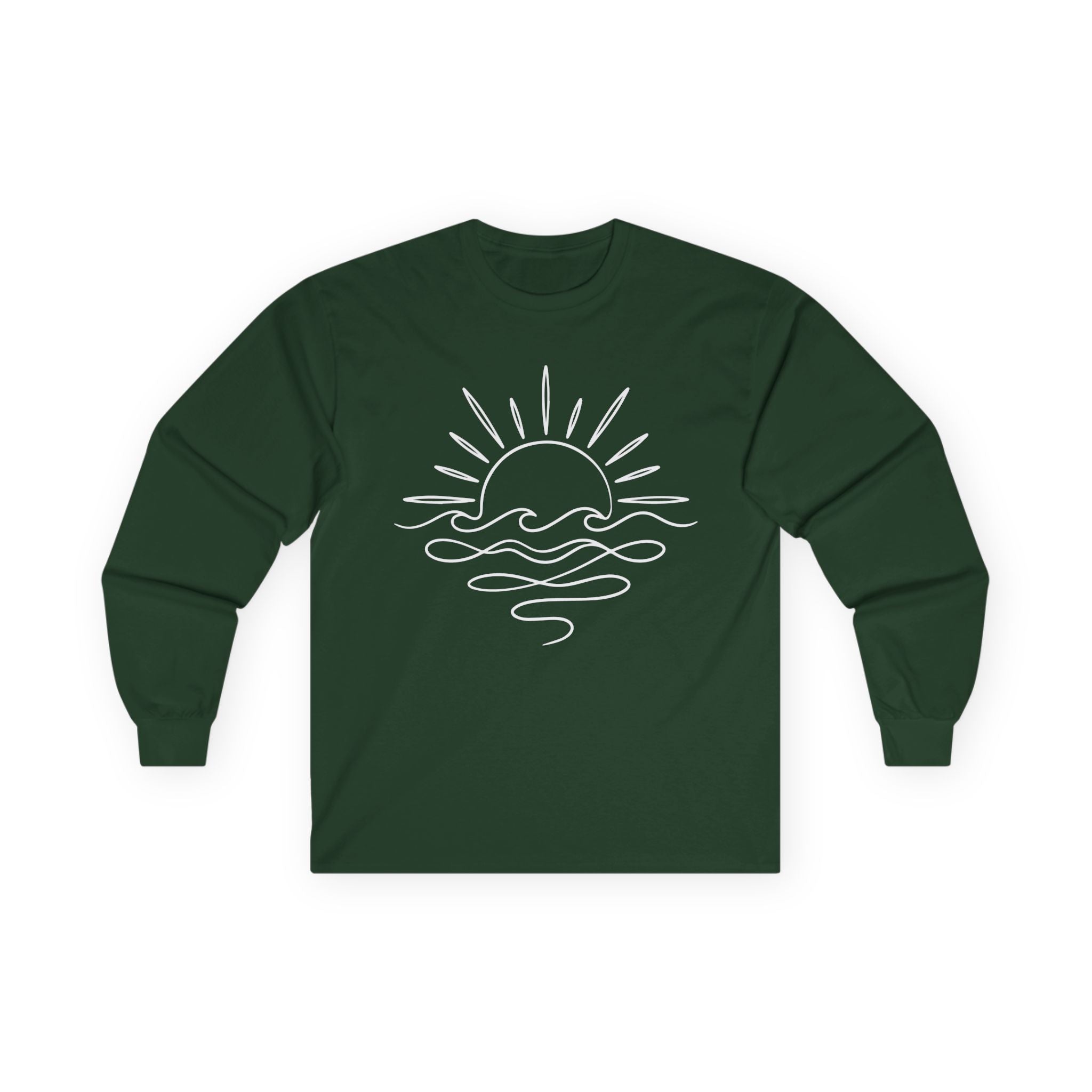 Sunny Sea Cotton Long Sleeve Tee