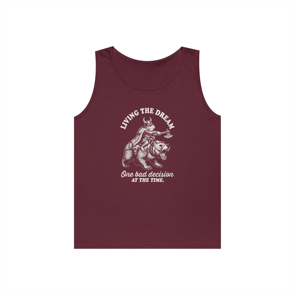 Living The Dream Heavy Cotton Tank Top