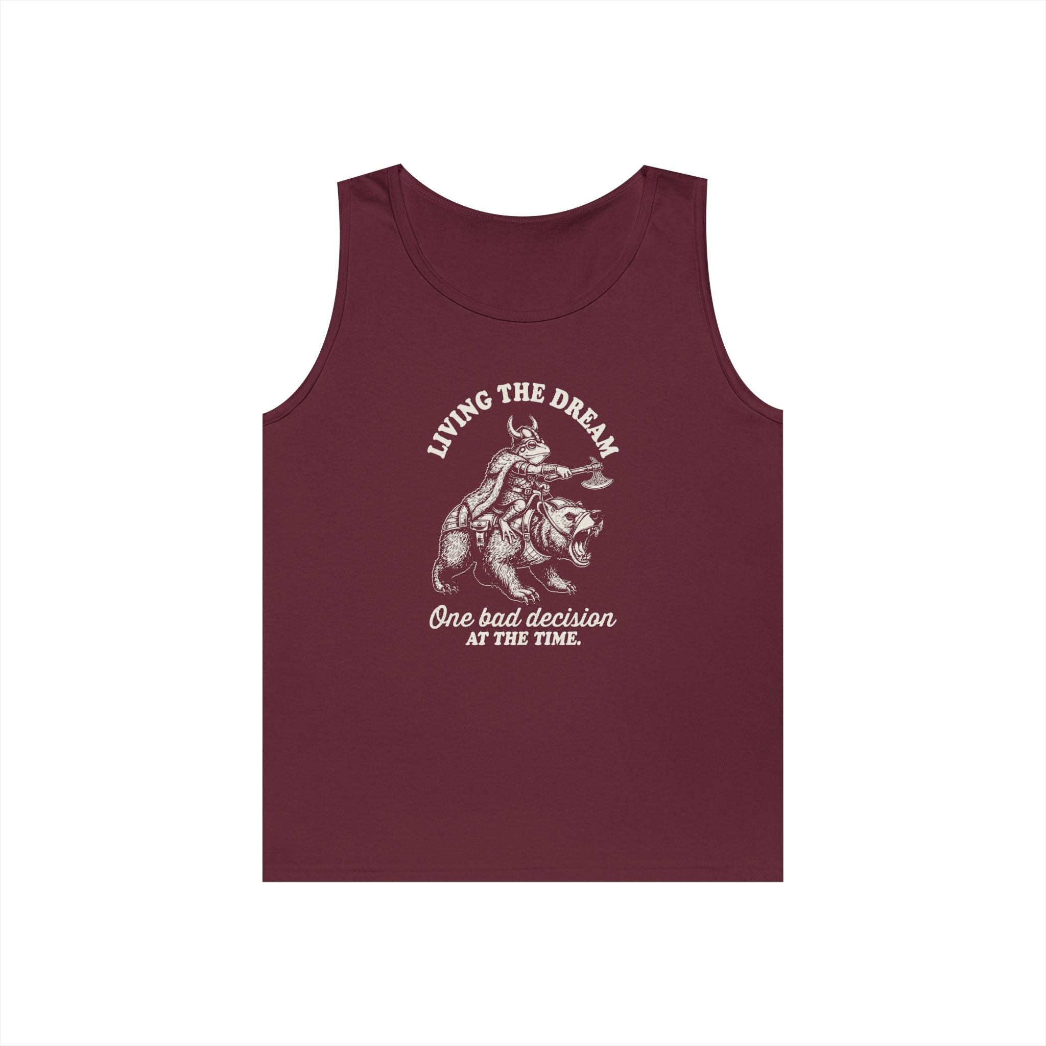 Living The Dream Heavy Cotton Tank Top