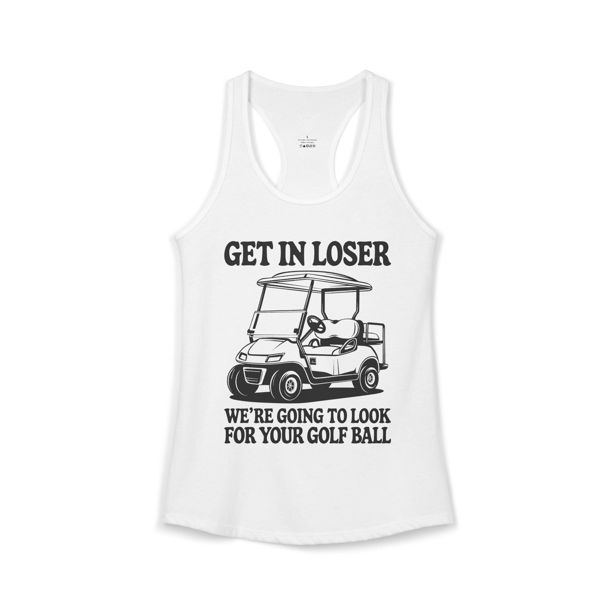Get In Loser Ideal Racerback Tank