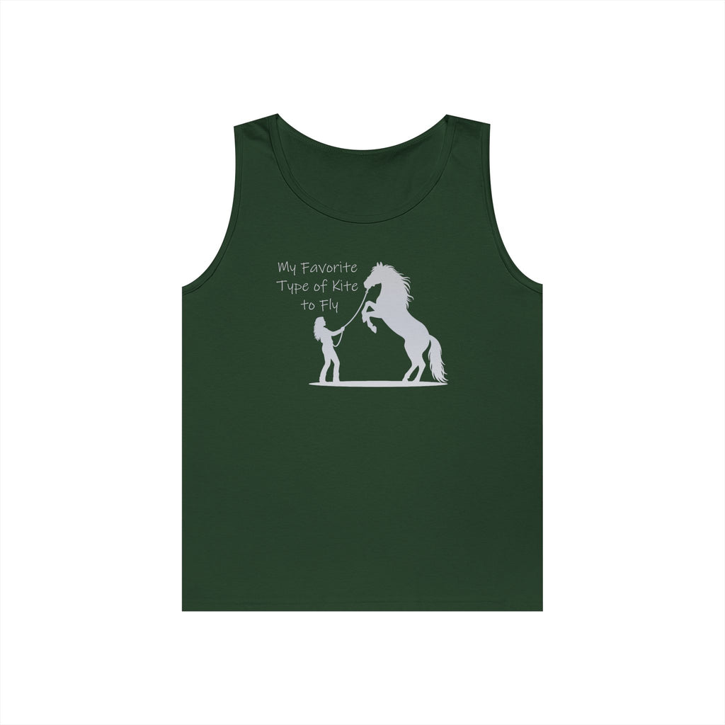 My Favorite Type of Kite Heavy Cotton Tank Top