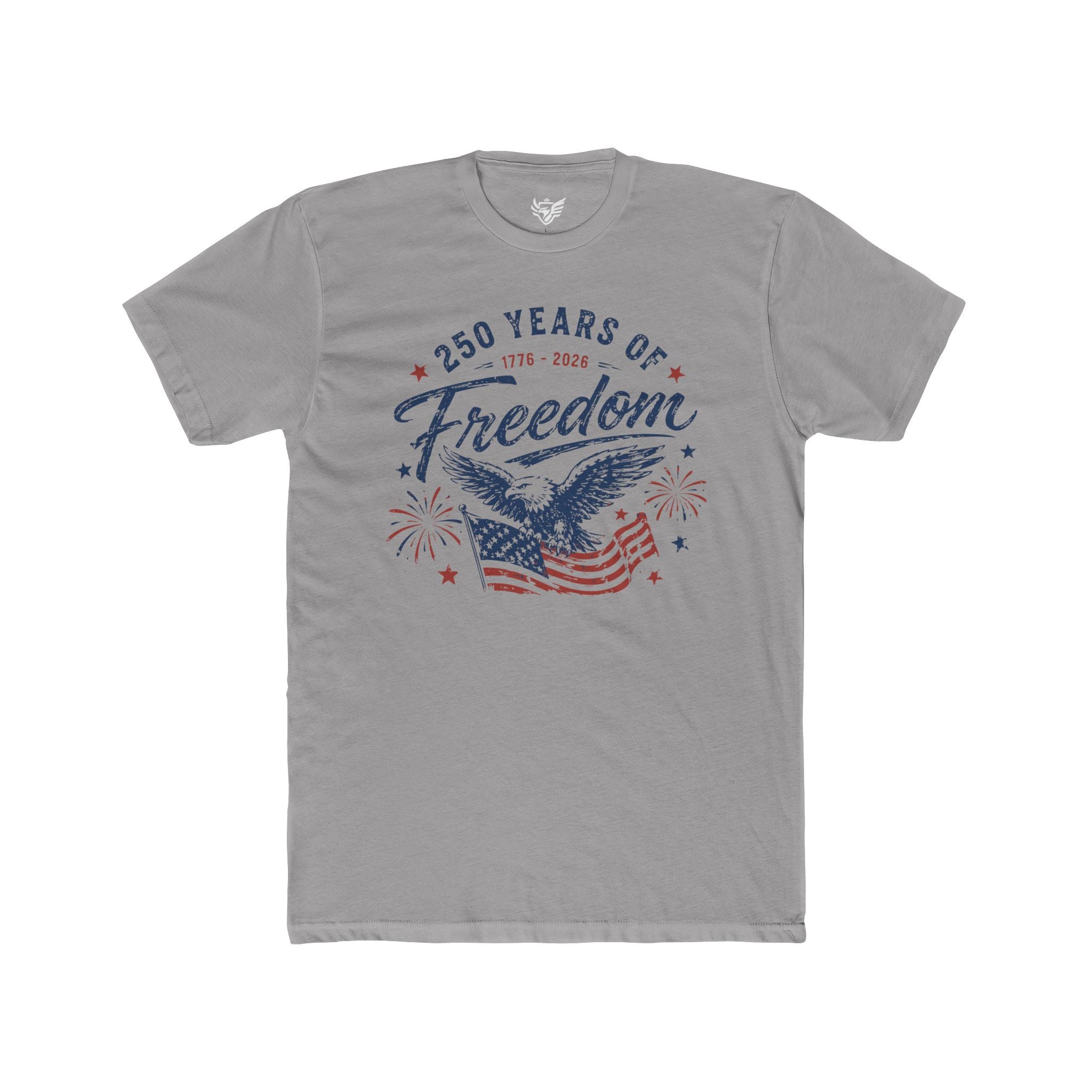 250 Years of Freedom Cotton Crew Tee
