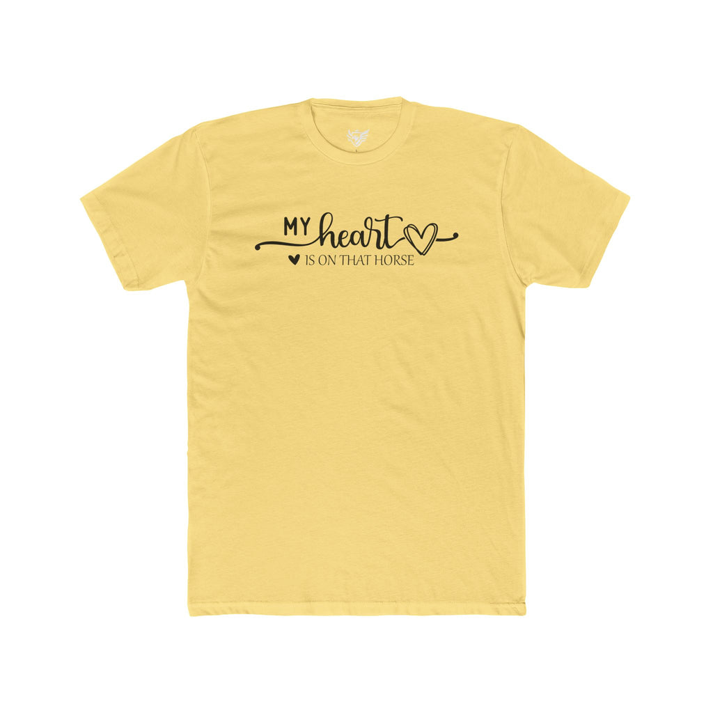 Heart on Horse Cotton Crew Tee