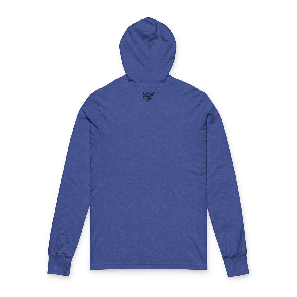 Royal Sparrow Hooded Long Sleeve Tee