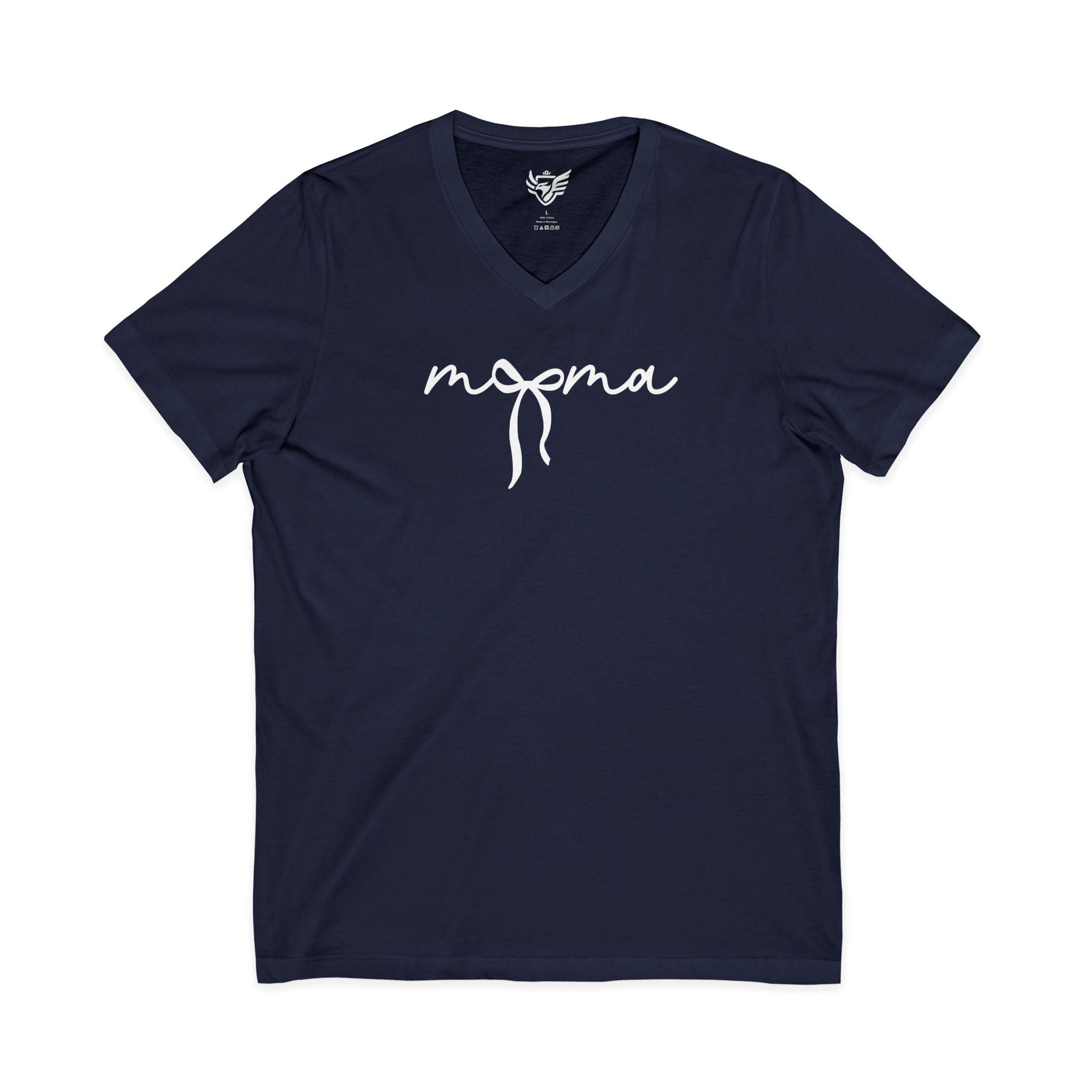 Mother's Day Jersey Short Sleeve V-Neck Tee