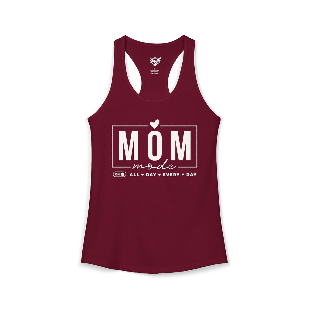 Mom Mode Ideal Racerback Tank