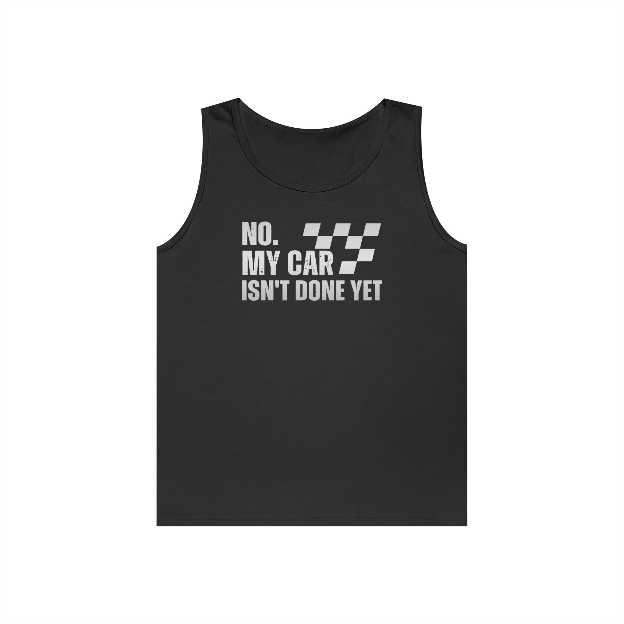 Unfinished Heavy Cotton Tank Top