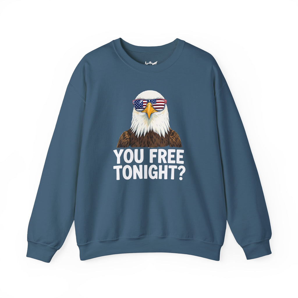 You Free Tonight? Heavy Blend™ Crewneck Sweatshirt