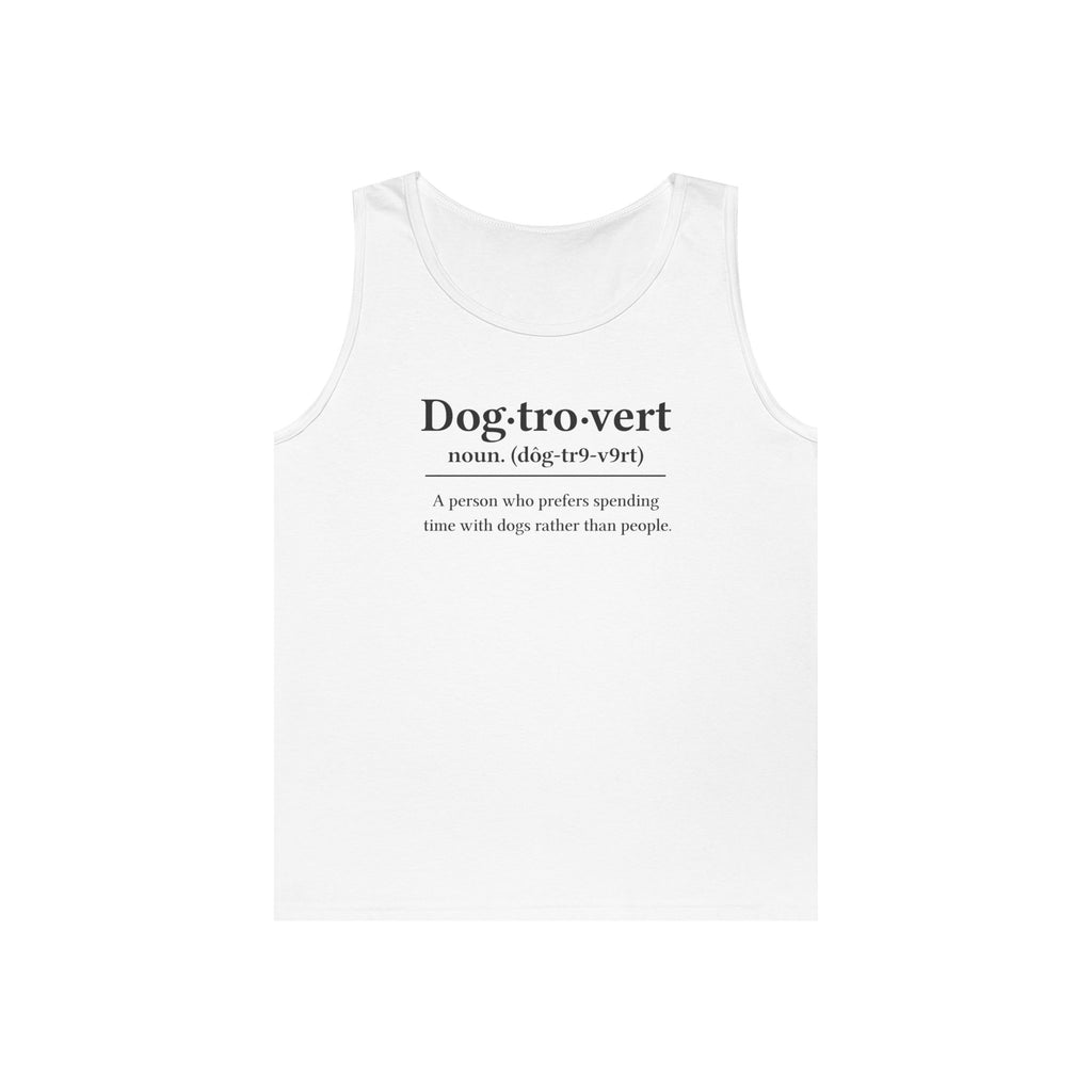 Dog-Tro-Vert Heavy Cotton Tank Top