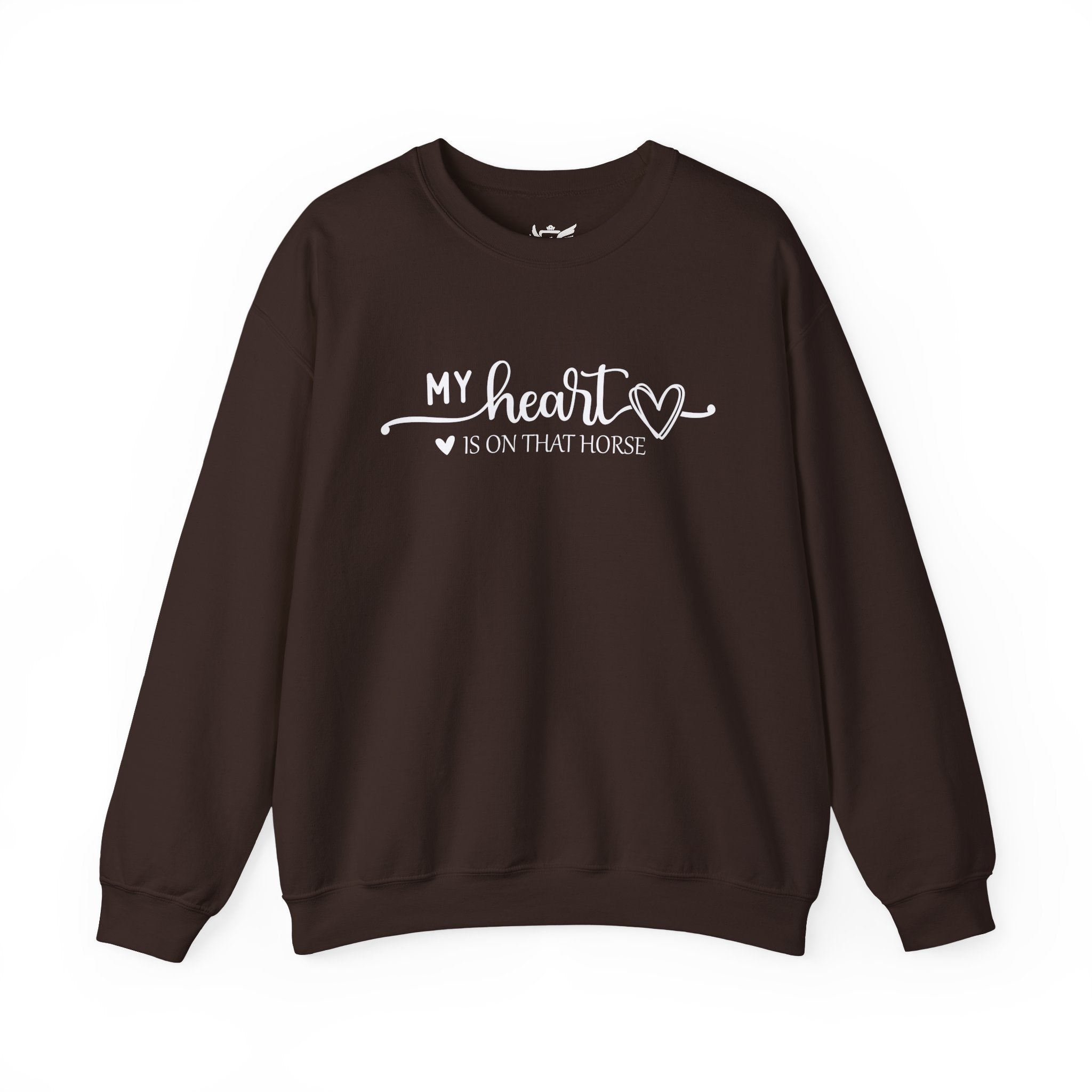 Heart on Horse Heavy Blend™ Crewneck Sweatshirt