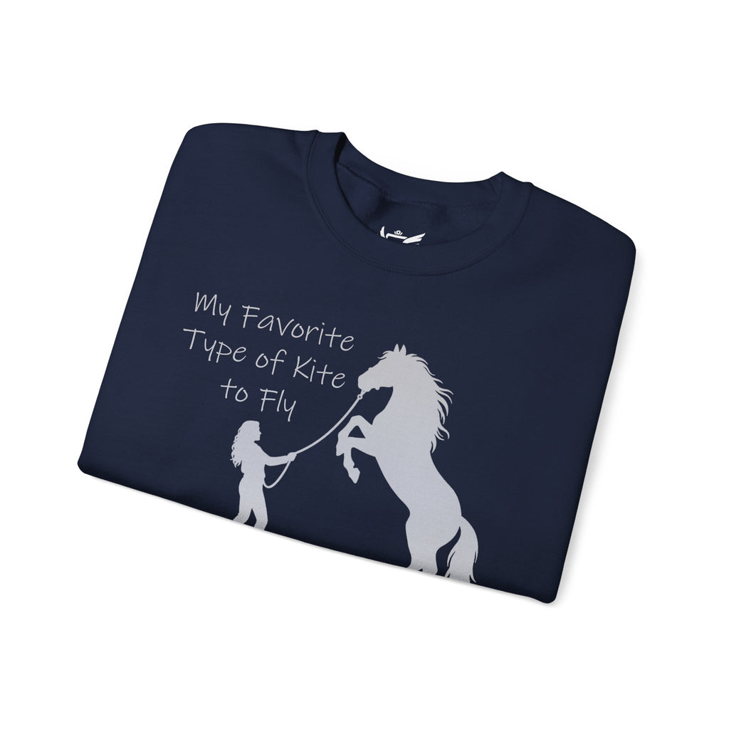 My Favorite Type of Kite Heavy Blend™ Crewneck Sweatshirt