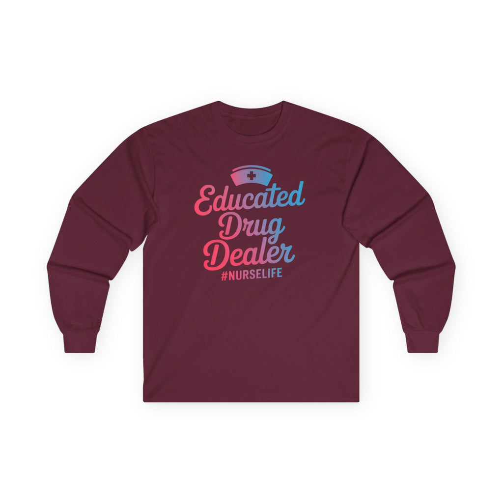 Educated Cotton Long Sleeve Tee
