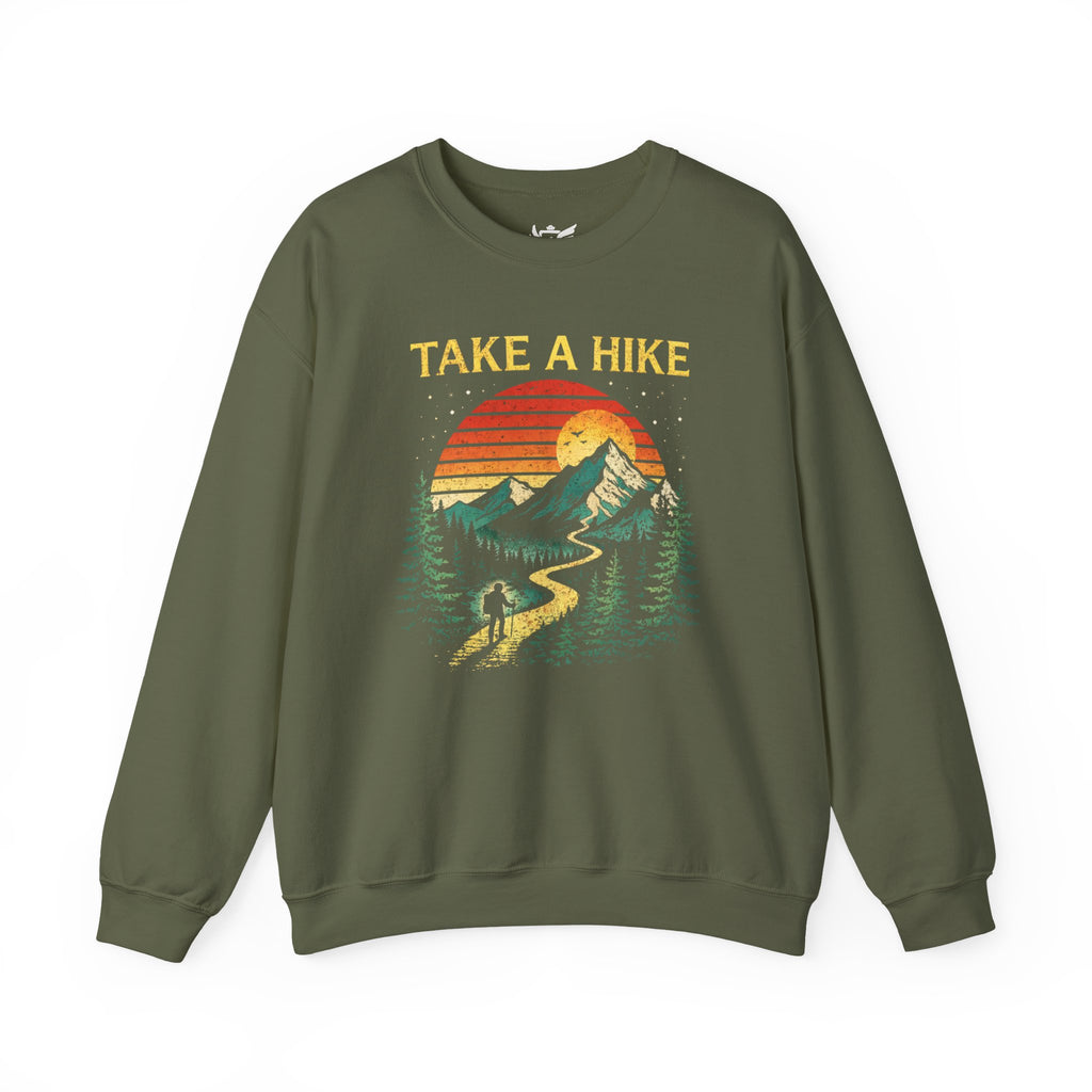 Take A Hike Heavy Blend™ Crewneck Sweatshirt