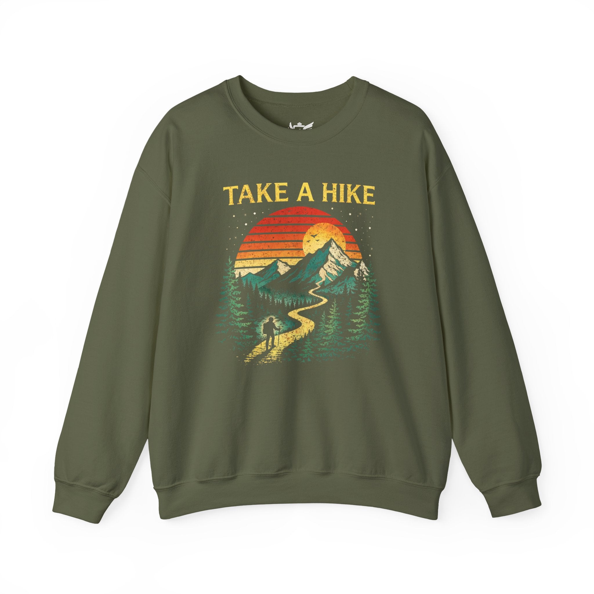 Take A Hike Heavy Blend™ Crewneck Sweatshirt